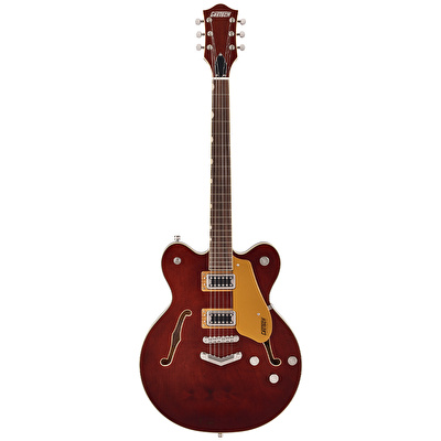 Gretsch G5622 Electromatic Center Block Double-Cut V-Stoptail Laurel Klavye Aged Walnut Elektro Gitar